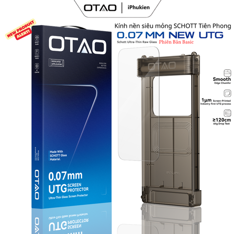  Cường lực OTAO UTG 0.07mm cho iPhone 