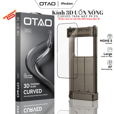  Cường lực OTAO KK9 3D Curved cho iPhone 