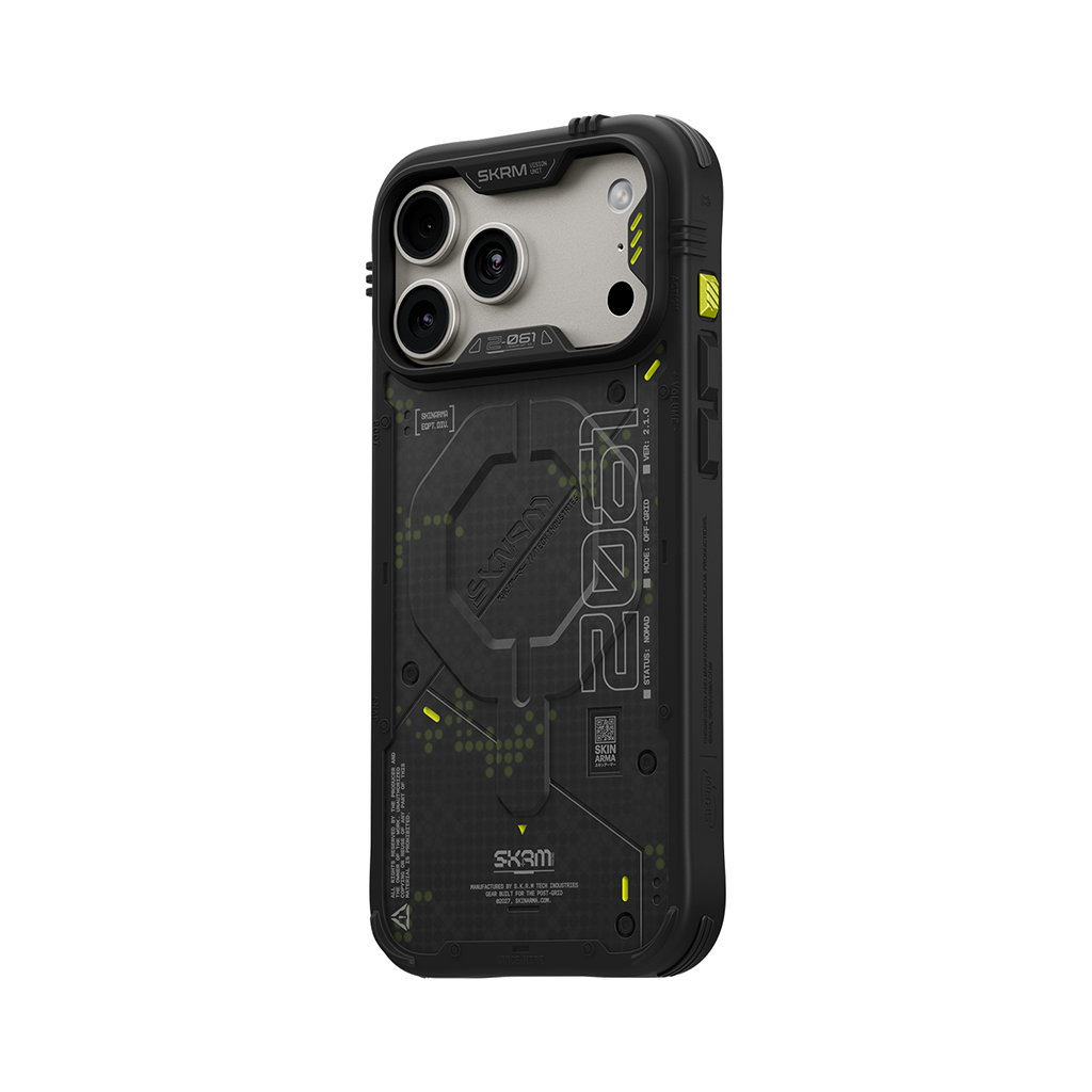 Ốp lưng Skinarma Vigor XE màu xám bảo vệ 360 độ cho iPhone