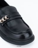  Giày Loafer da phối khuyên đá đính ngọc trai Exull 1515100860 