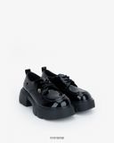  Giày Blucher Loafer da đính charm hoa hồng Exull 1515102760 