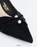  Giày cao gót Pump mũi nhọn đính ngọc trai Exull 1515004660 