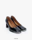  Giày cao gót Pump Block-Heel đính đá Exull 1515012660 