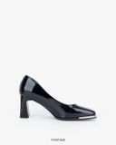  Giày cao gót Pump Block-Heel đính đá Exull 1515012660 