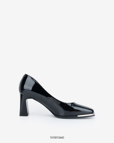  Giày cao gót Pump Block-Heel đính đá Exull 1515012660 