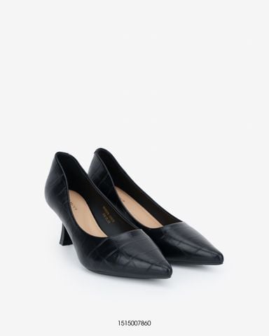  Giày cao gót Pump da vân Exull 1515007860 