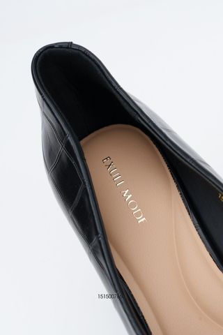  Giày cao gót Pump da vân Exull 1515007860 