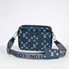 Túi đeo Louis Vuitton Trio Monogram Shadow (Navy) size 25