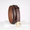 Thắt lưng Cartier Trinity Brown Leather size 93 (Down-sized)