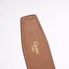 Thắt lưng Cartier Trinity Brown Leather size 93 (Down-sized)