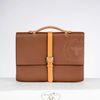 Cặp tài liệu Hermès Etrivière Business Alezan Clemence size 38