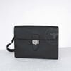 Túi đeo Hermès Sac à Dépêches Messenger Noir Veau Togo size 28