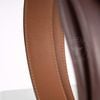 Thắt lưng Cartier Trinity Brown Leather size 93 (Down-sized)