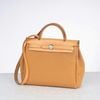 Túi Hermès Herbag PM Gold Vache Hunter/Canvas (Unisex) size 31