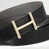 Thắt lưng Hermès H Hisséo Reversible - Togo/Boxcalf (Đen/Xám) size 95