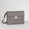 Túi đeo Hermès Sac à Dépêches Messenger Gris Veau Togo size 28