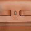 Túi Hermès Herbag MM Gold Vache Hunter/Canvas size 35