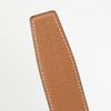 Thắt lưng Hermès H Classic Matte - Togo/Boxcalf (Đen/Gold) size 90