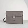 Túi đeo Hermès Sac à Dépêches Messenger Gris Veau Togo size 28