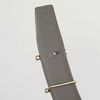 Thắt lưng Hermès H Hisséo Reversible - Togo/Boxcalf (Đen/Xám) size 95