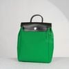 Balo Hermès Herbag Zip Bamboo Green size 35