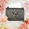 Túi Louis Vuitton Twist MM Epi Etain Metallic Grey