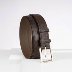 Thắt lưng Louis Vuitton Sanctuary Slender Brown Ostrich size 85