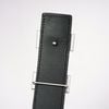 Thắt lưng Hermès H Classic Silver Matte - Crocodile/Boxcalf (Đen/Gold) size 100