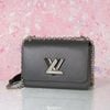 Túi Louis Vuitton Twist MM Epi Etain Metallic Grey size 23
