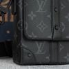 Túi đeo Louis Vuitton Soft Trunk  Monogram Eclipse (Đen) size 24