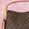Túi đeo Louis Vuitton Slouchy PM Monogram Ebene size 30 (NEW SS - Code Chip)
