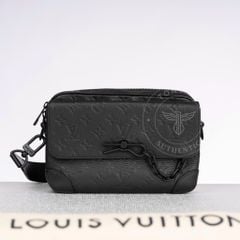 Túi Louis Vuitton Steamer Messenger Monogram Shadow (Code chip - NEW SS)