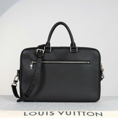 Cặp tài liệu Louis Vuitton Porte Documents Noir Taiga size 39 (NEW SS)