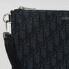Clutch Christian Dior Oblique Jacquard size 26