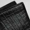 Ví ngắn Gucci Bi-Fold Alligator in Black