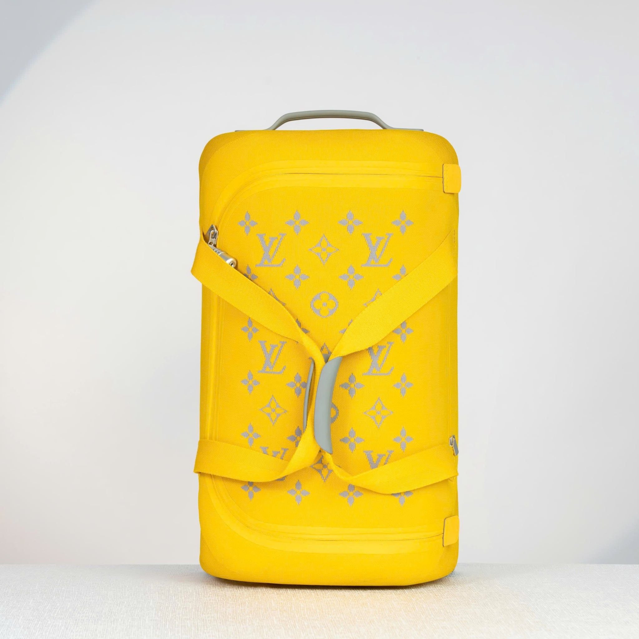 Vali/Túi du lịch Louis Vuitton Solf Horizon size 55 (Limited - Yellow)