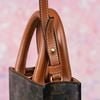 Túi đeo Céline Triomphe Vertical Mini Tote in Triomphe Monogram Canvas size 20