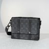Túi đeo Louis Vuitton Soft Trunk  Monogram Eclipse (Đen) size 24
