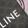 Túi đeo Céline Triomphe Vertical Mini Tote in Triomphe Monogram Canvas size 20