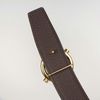 Thắt lưng Hermès Golden Glenan - Box Calf/Togo (Đen/Nâu) size 100