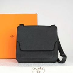 Túi Hermès Mali-Selle PM Veau Noir Togo size 28