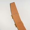 Thắt lưng Hermès H Martelée - Crocodile Porosus (Nâu) Size 95