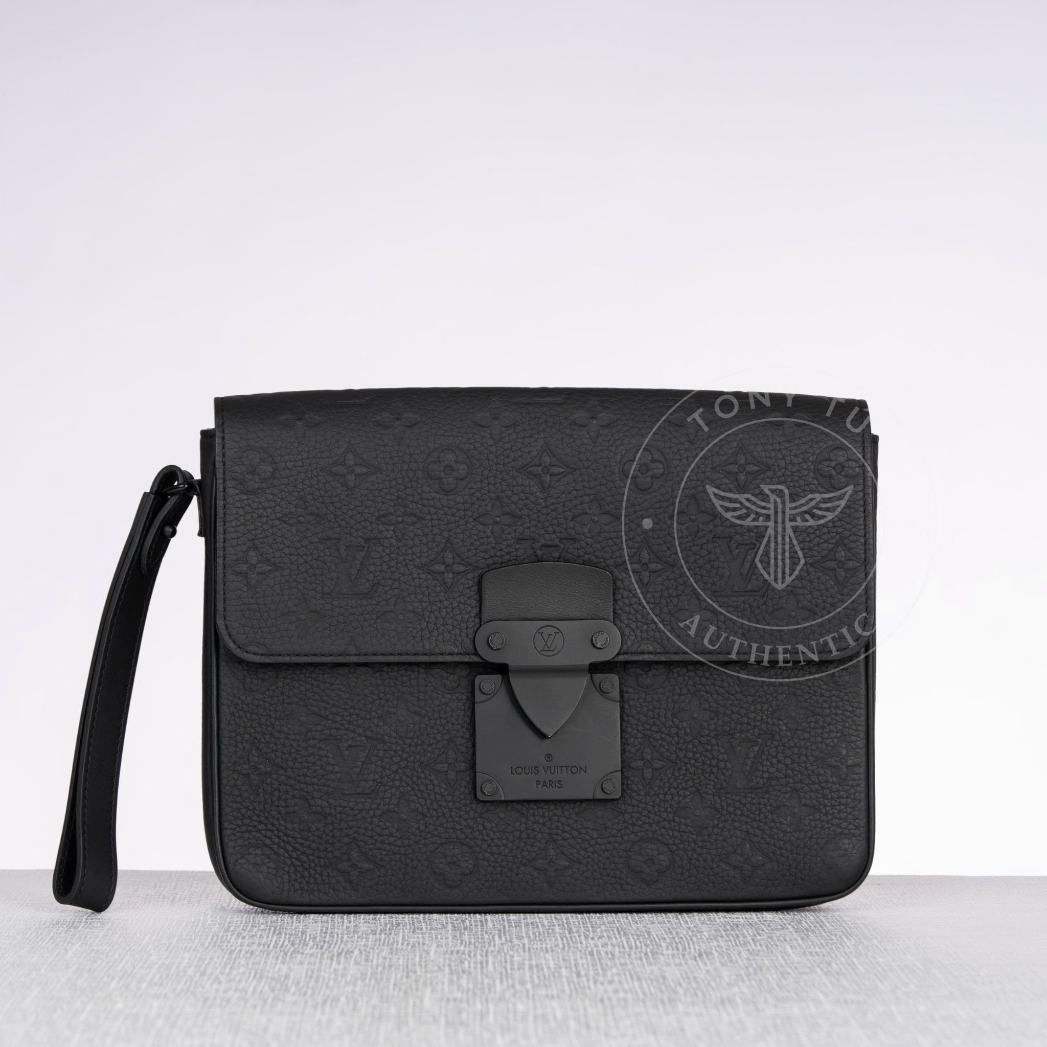 Clutch Louis Vuitton S-Lock A4 Monogram Taurillon G90 size 27