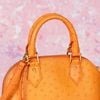 Túi đeo Louis Vuitton Alma BB Mandarin Ostrich