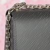 Túi Louis Vuitton Twist MM Epi Etain Metallic Grey size 23