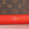 Túi đeo Louis Vuitton Dora MM Monogram Ebene / Red Calfskin