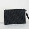 Clutch Christian Dior Oblique Jacquard size 26