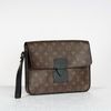 Clutch Louis Vuitton S-Lock A4 Monogram Ebene size 27