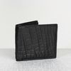 Ví ngắn Gucci Bi-Fold Alligator in Black