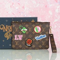 Clutch /Pouch Louis Vuitton Patches City Monogram (Limited) size 21